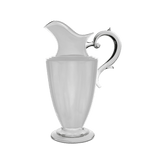 Tall White Acrylic Pitcher - Aqua - Baci Milano