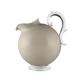 Taupe Acrylic Pitcher - Aqua - Baci Milano