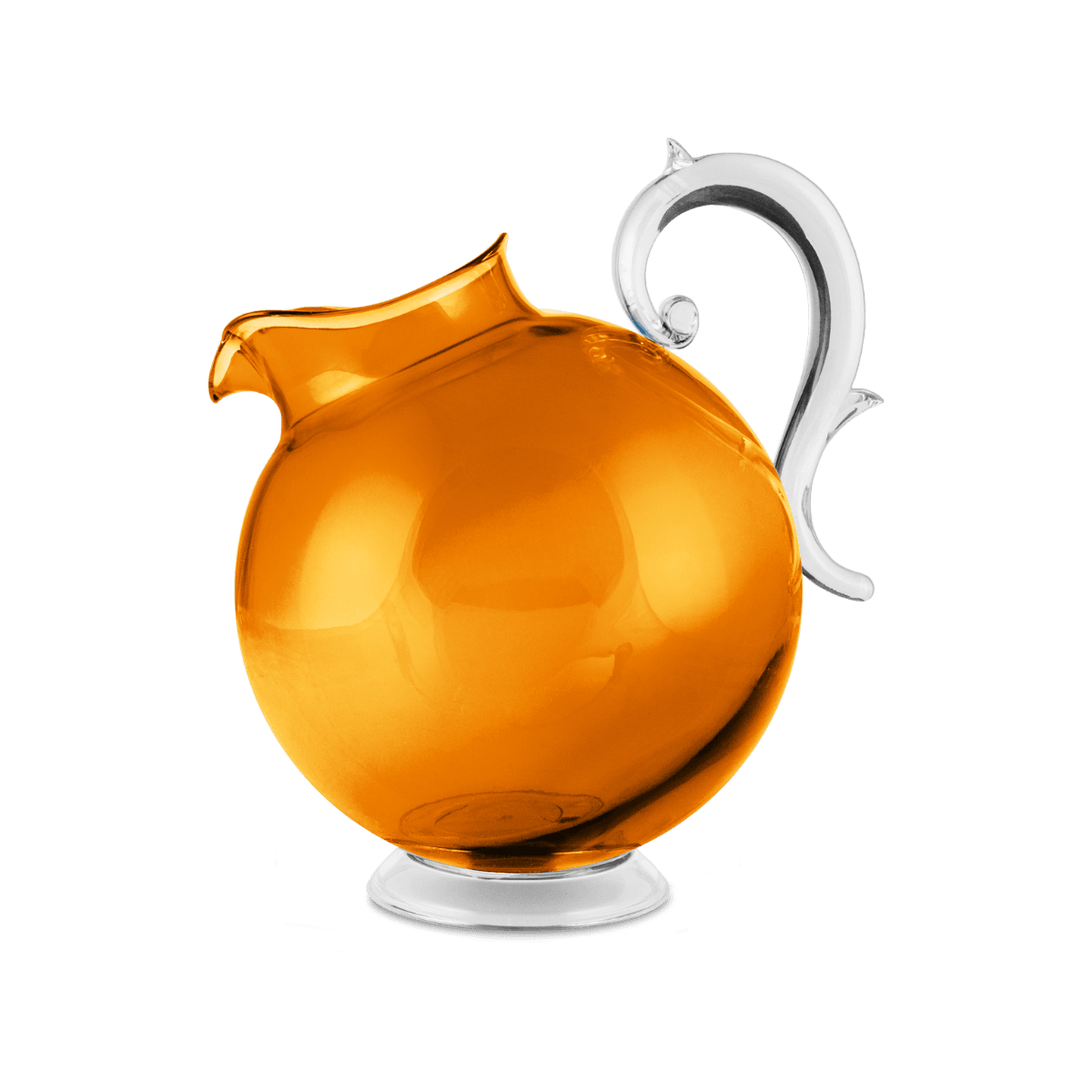 Orange Acrylic Pitcher - Aqua - Baci Milano