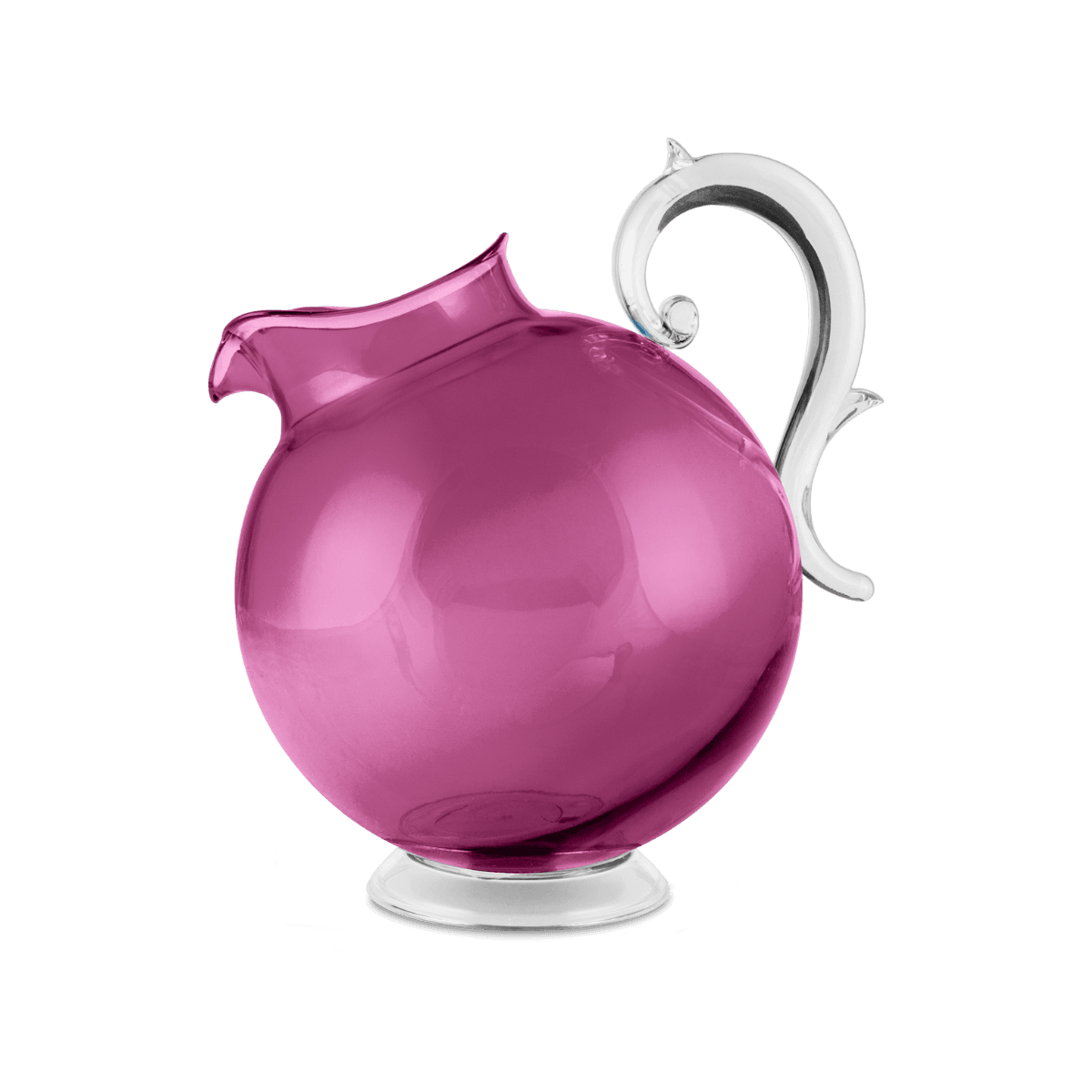 Magenta Acrylic Pitcher - Aqua - Baci Milano