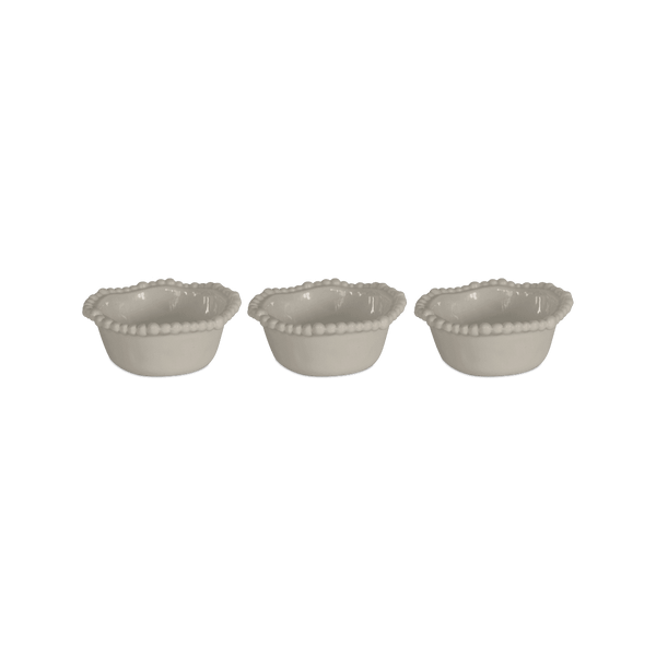 Set of 3 Melamine Bowls - Taupe - Joke