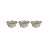 Set of 3 Melamine Bowls - Taupe - Joke - Baci Milano