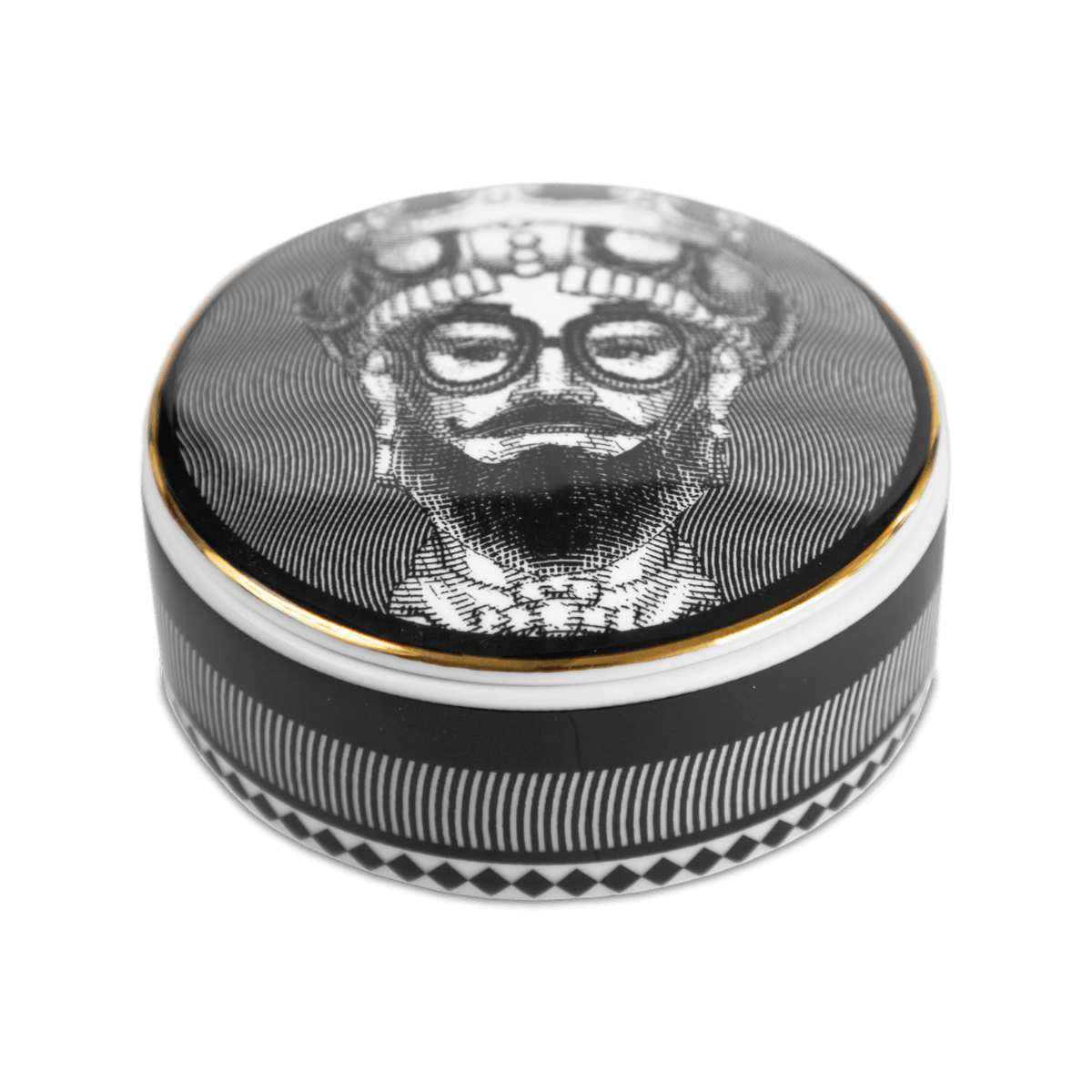 Porcelain Round Box L'Hypster - Sagrada Familia - Baci Milano