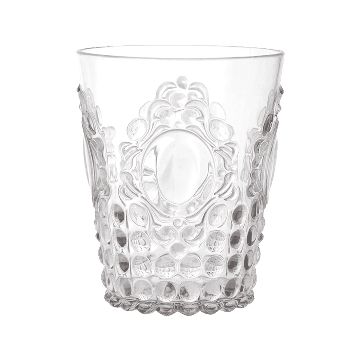 18-Piece Outdoor Acrylics Glassware - Baroque & Rock - Baci Milano