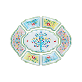 Set of 7 Appetizer Plates- Mamma Mia - Baci Milano