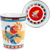 Cup with Lid/Saucer - Scorpio - Zodiac Vibe - Baci Milano