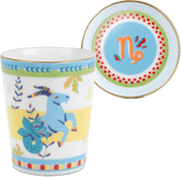 Cup with Lid/Saucer - Capricorn - Zodiac Vibe - Baci Milano