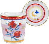 Mix-&-Match 6 Espresso Cup Set - Mamma Mia - Baci Milano