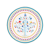 Porcelain Serving Plate - Tree of Life - Mamma Mia - Baci Milano