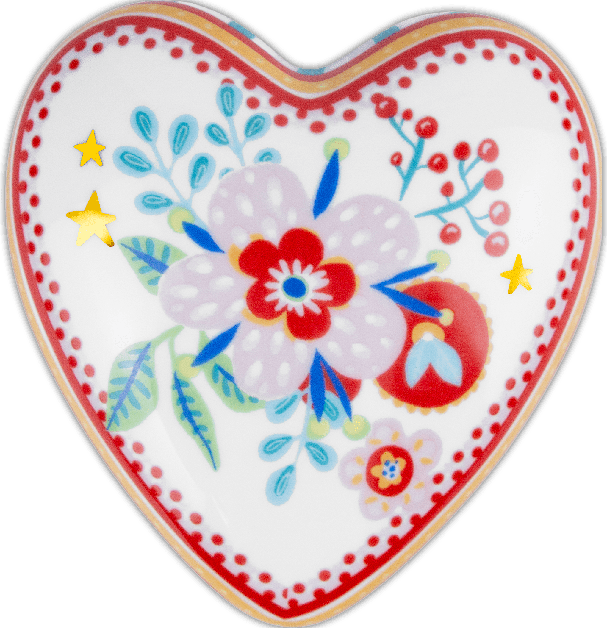 Large Decorative Heart - Flower - Mamma Mia - Baci Milano