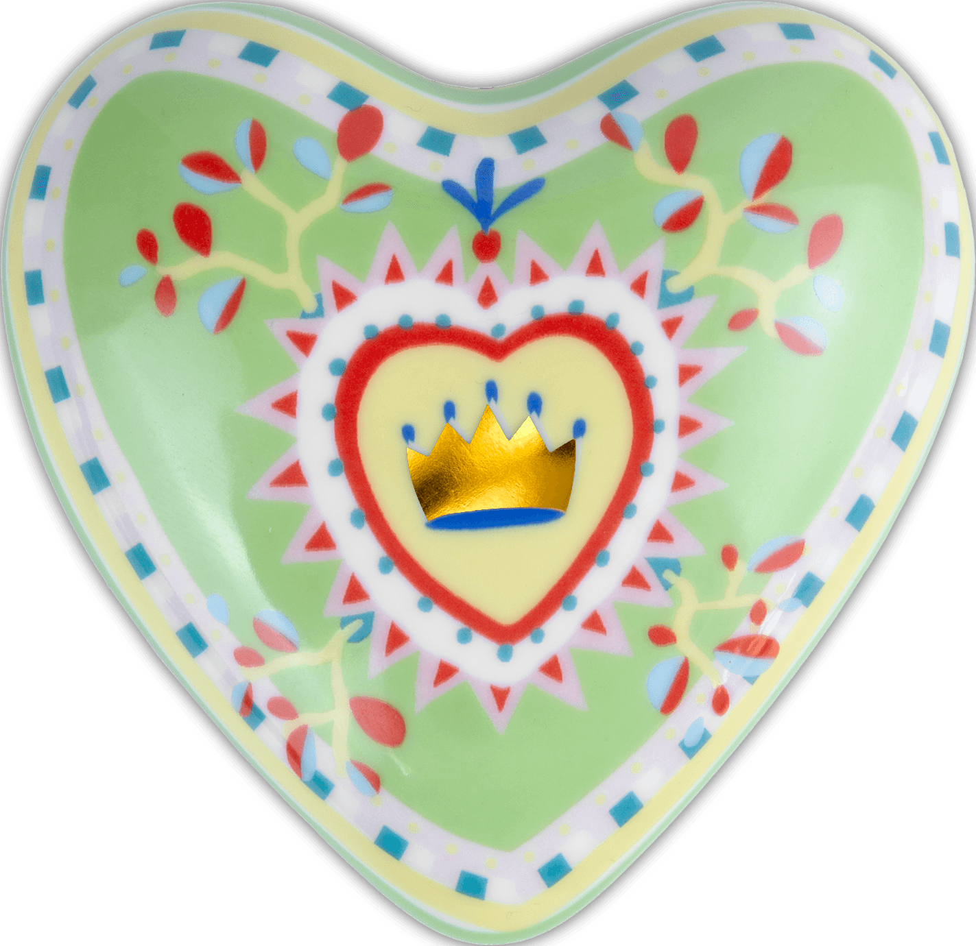 Small Decorative Heart - Crown - Mamma Mia - Baci Milano