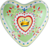 Small Decorative Heart - Crown - Mamma Mia - Baci Milano