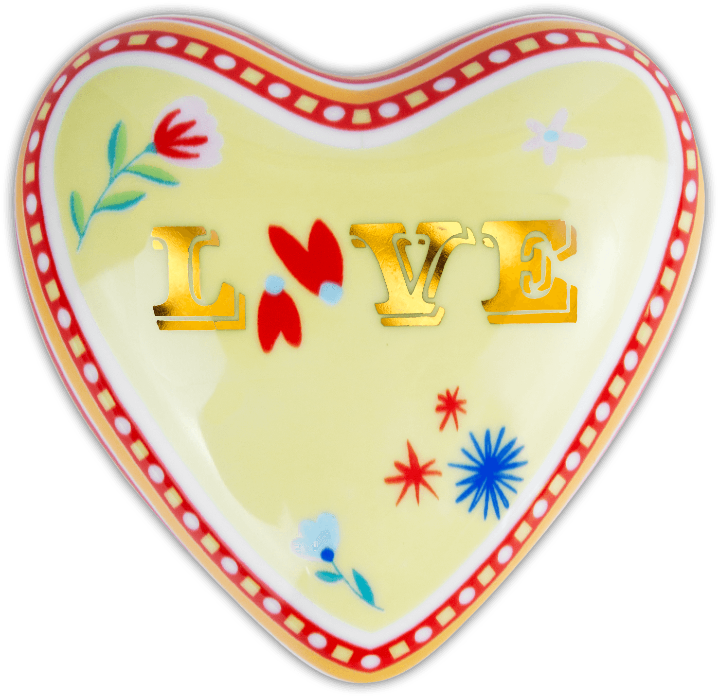 Small Decorative Heart - Love - Mamma Mia - Baci Milano