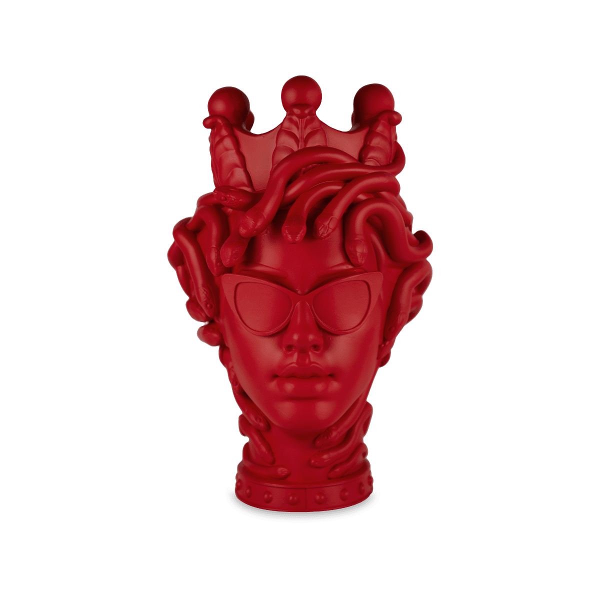 Head Statue - La Vipera in Red - Sagrada Familia - Baci Milano