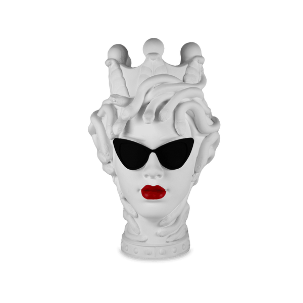 Head Statue - La Vipera in White - Sagrada Familia