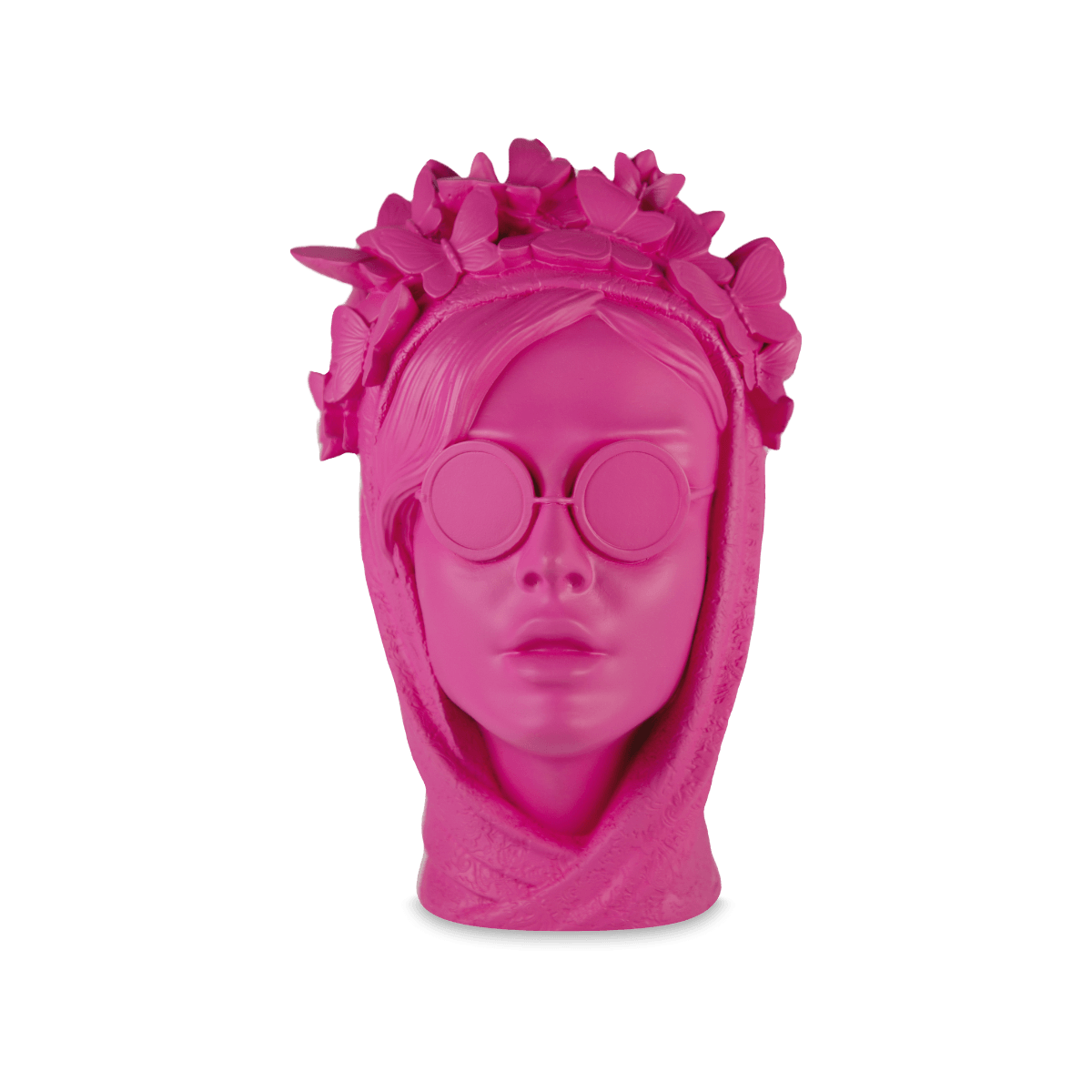 Head Statue - La Stylosa in Pink - Sagrada Familia - Baci Milano