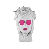 Head Statue - La Stylosa in White - Sagrada Familia - Baci Milano