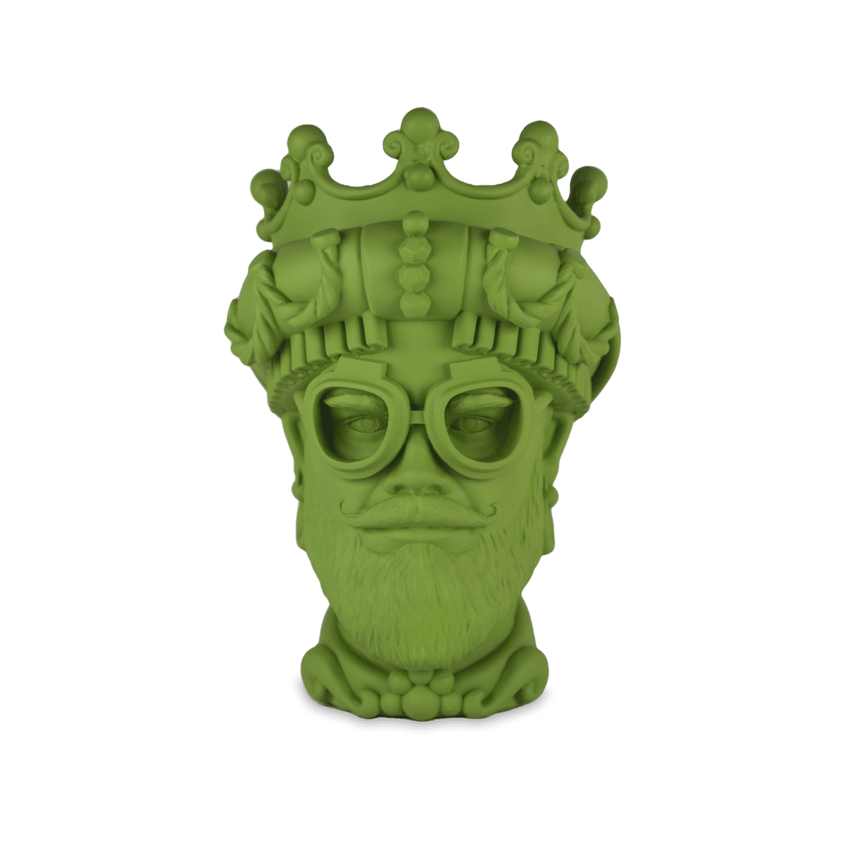 Head Statue - L'Hypster in Green- Sagrada Familia - Baci Milano