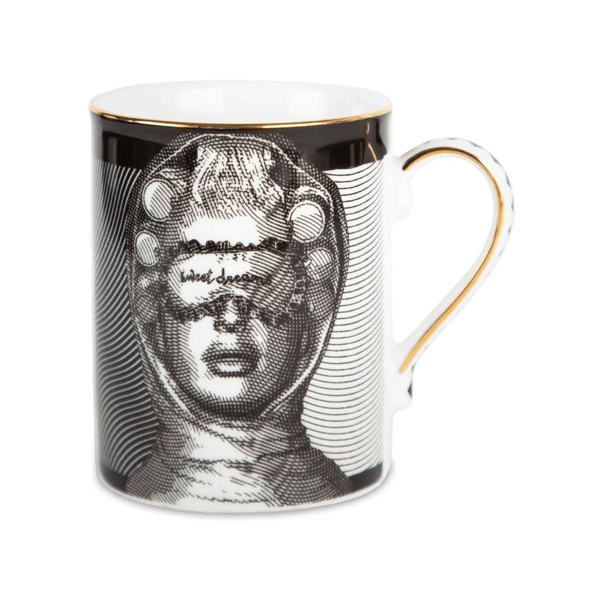 Porcelain Mug - La Sognatrice - Sagrada Familia - Baci Milano