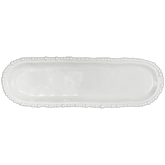 Medium White Oval Serving Platter - Joke