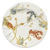 Set of 6 Melamine Dinner Plates - Portofino - Baci Milano