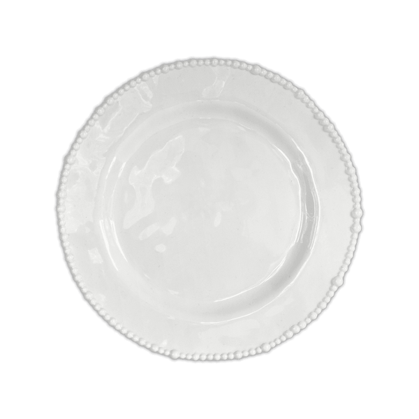 Set of 6 Melamine Dinner Plates - White - Joke
