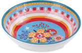 Set of 6 Melamine Soup Bowls - Flower - Mamma Mia - Baci Milano