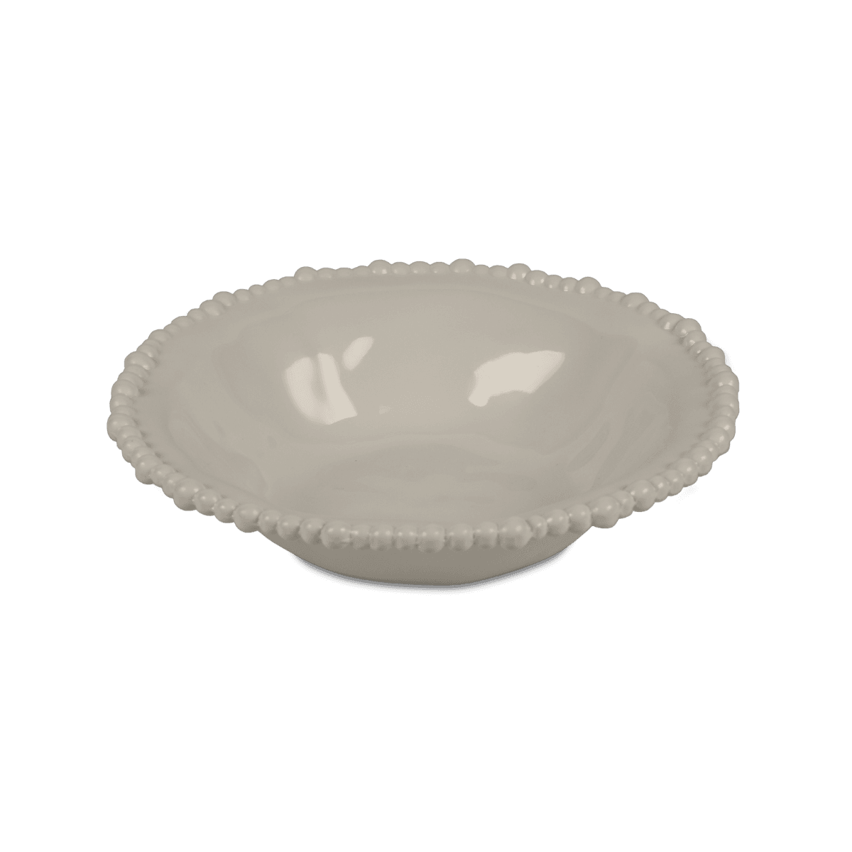 Set of 6 Melamine Soup Bowls - Taupe - Joke - Baci Milano