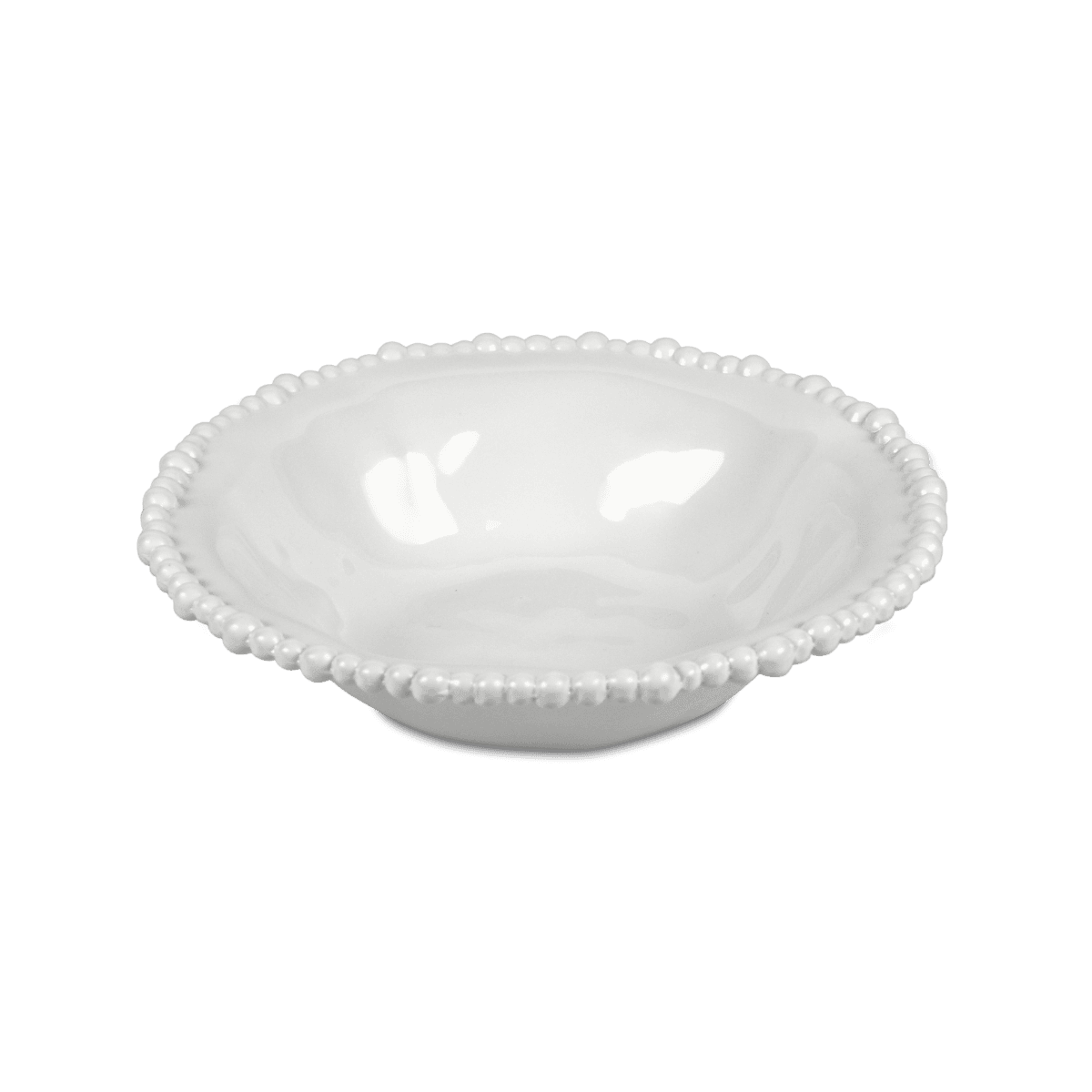 Set of 6 Melamine Soup Bowls - White - Joke - Baci Milano