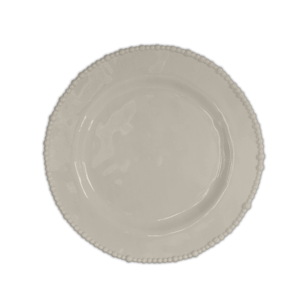 Set of 6 Melamine Dessert Plates - Taupe - Joke - Baci Milano