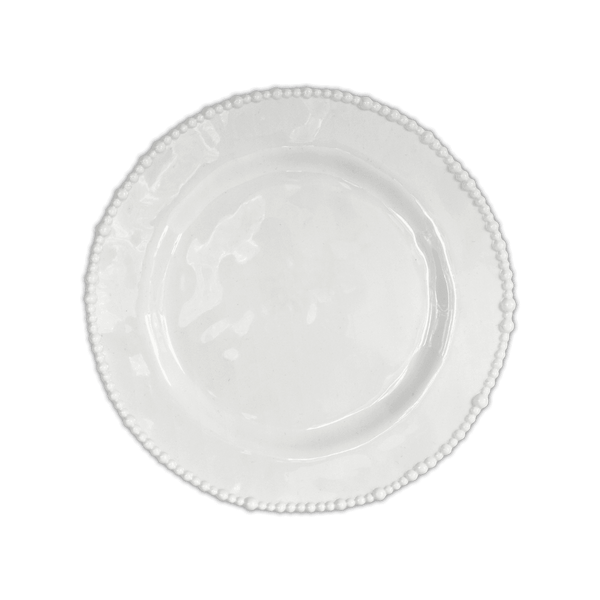 Set of 6 Melamine Dessert Plates - White - Joke