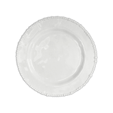 Set of 6 Melamine Dessert Plates - White - Joke - Baci Milano