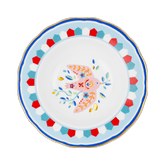 Porcelain Soup Bowl - Bird - Mamma Mia - Baci Milano