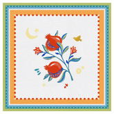 Square Stain Resistant Placemat - Pomegranate - Mamma Mia - Baci Milano
