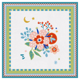Square Stain Resistant Placemat - Flower - Mamma Mia - Baci Milano