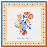 Square Stain Resistant Placemat - Magic - Mamma Mia - Baci Milano