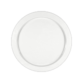 Round White Melamine Serving Tray - Joke - Baci Milano