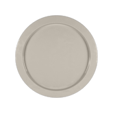 Round Taupe Melamine Serving Tray - Joke - Baci Milano