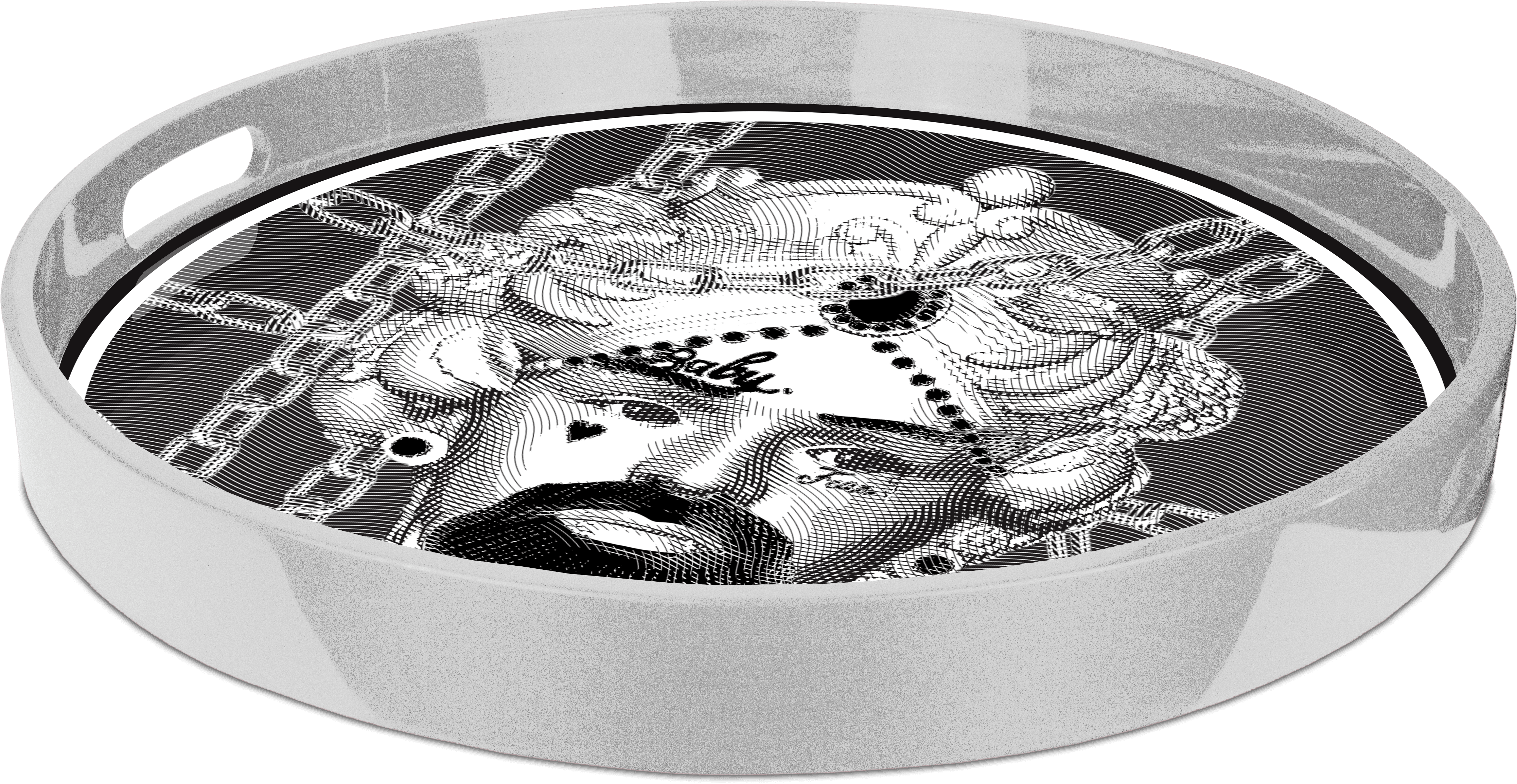 Round Tray - Il Trasgressive - Sagrada Familia - Baci Milano