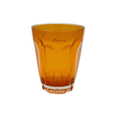 Set of 6 Water Glasses - Orange - Aqua - Baci Milano