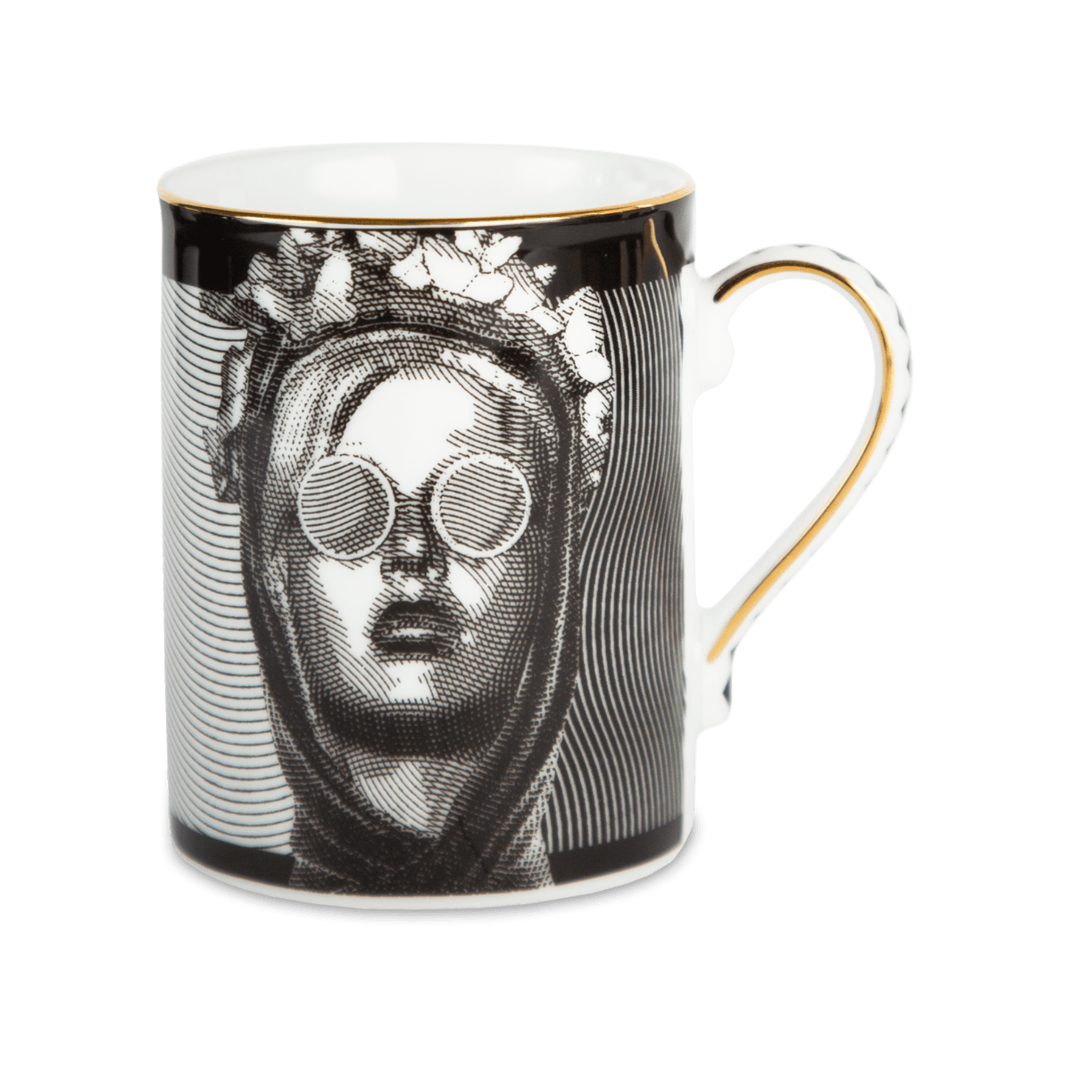 La Stilosa Italian porcelain mug from Sagrada Familia — Baci Milano