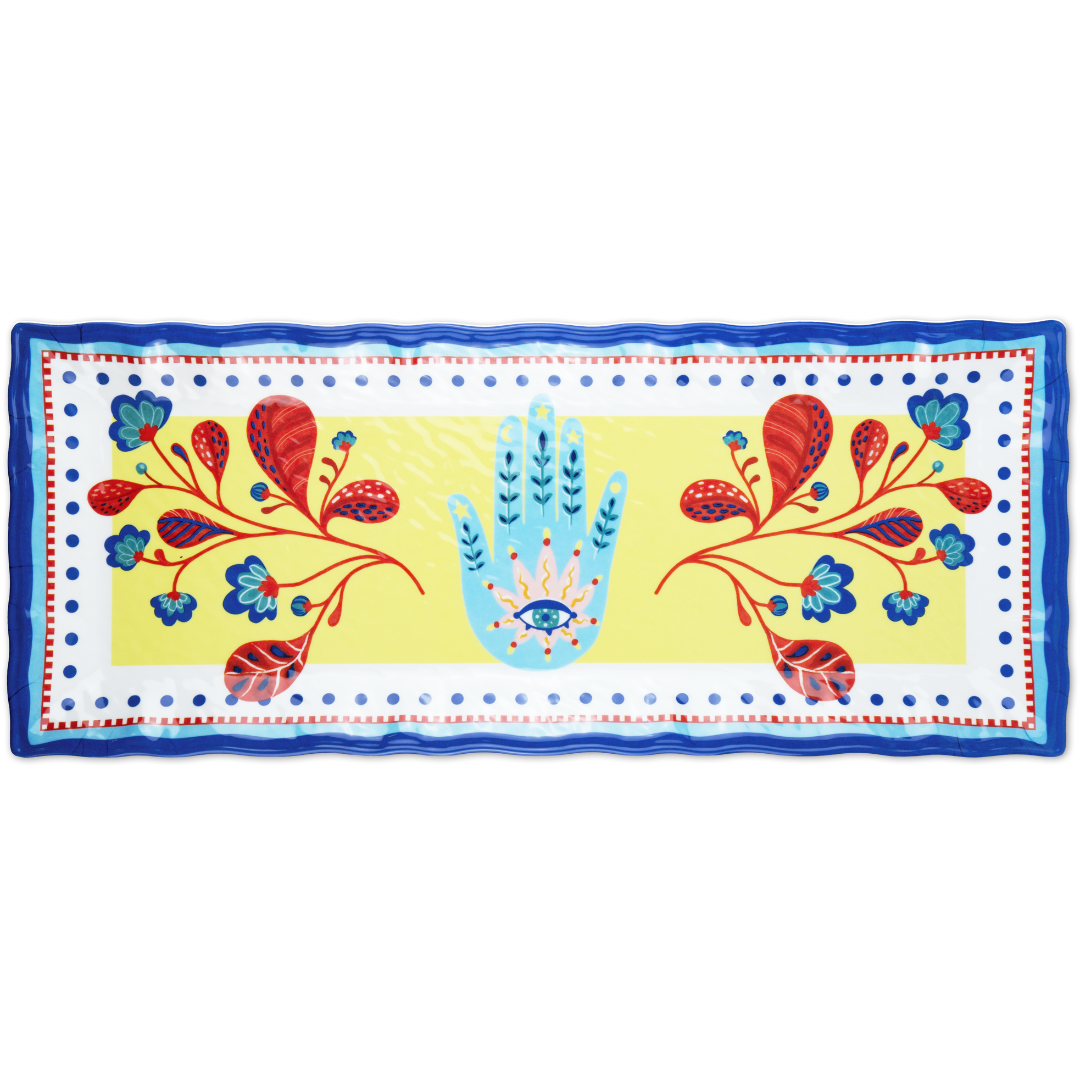 Melamine Rectangular Serving Tray - Mamma Mia