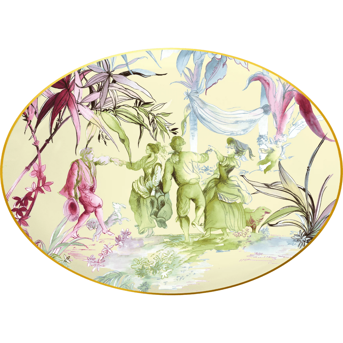 Oval Serving Plate 36cm - Firenze