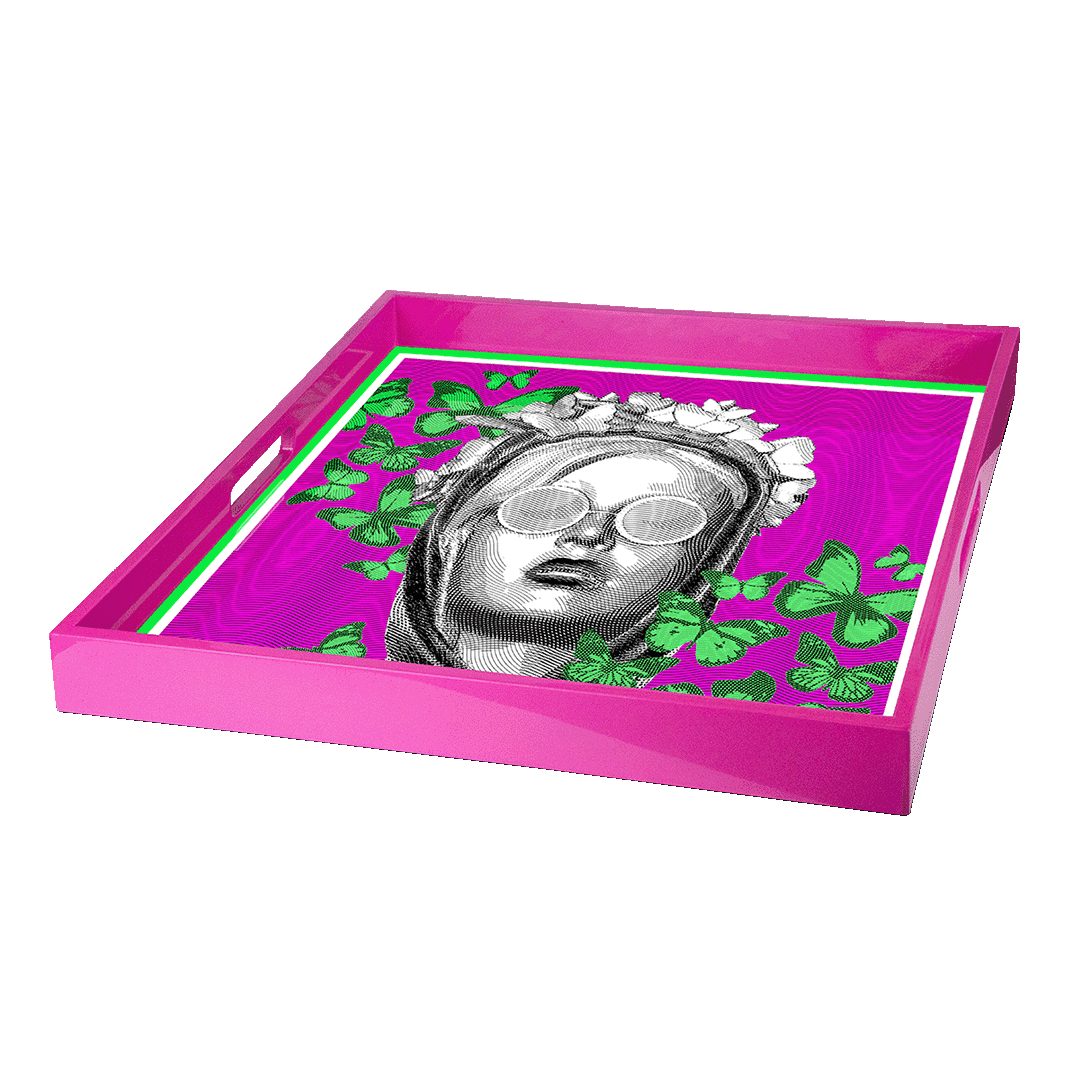 La Stilosa decorative tray from Sagrada Familia — Baci Milano