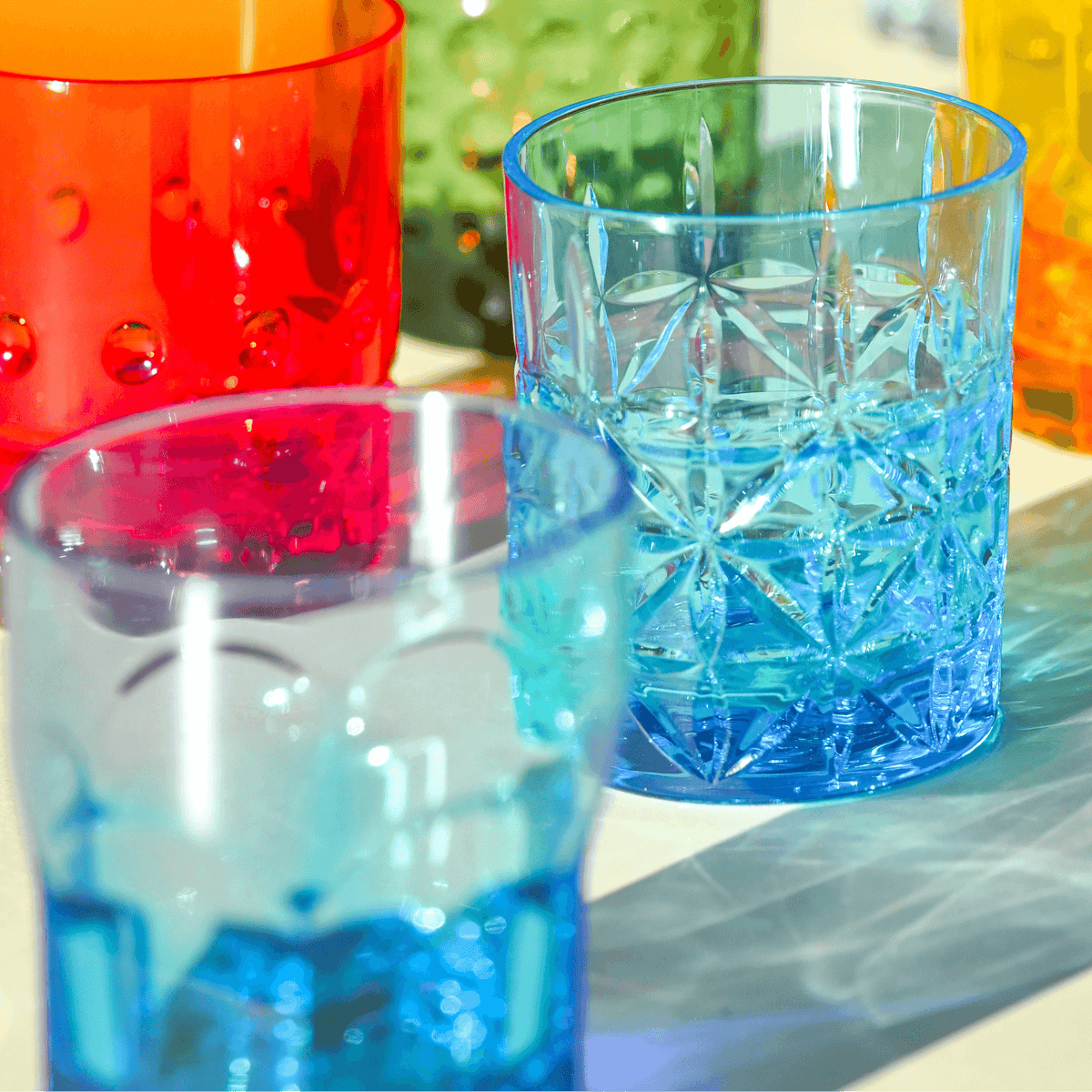 Crystal Touch by Baci Milano, styled on the table