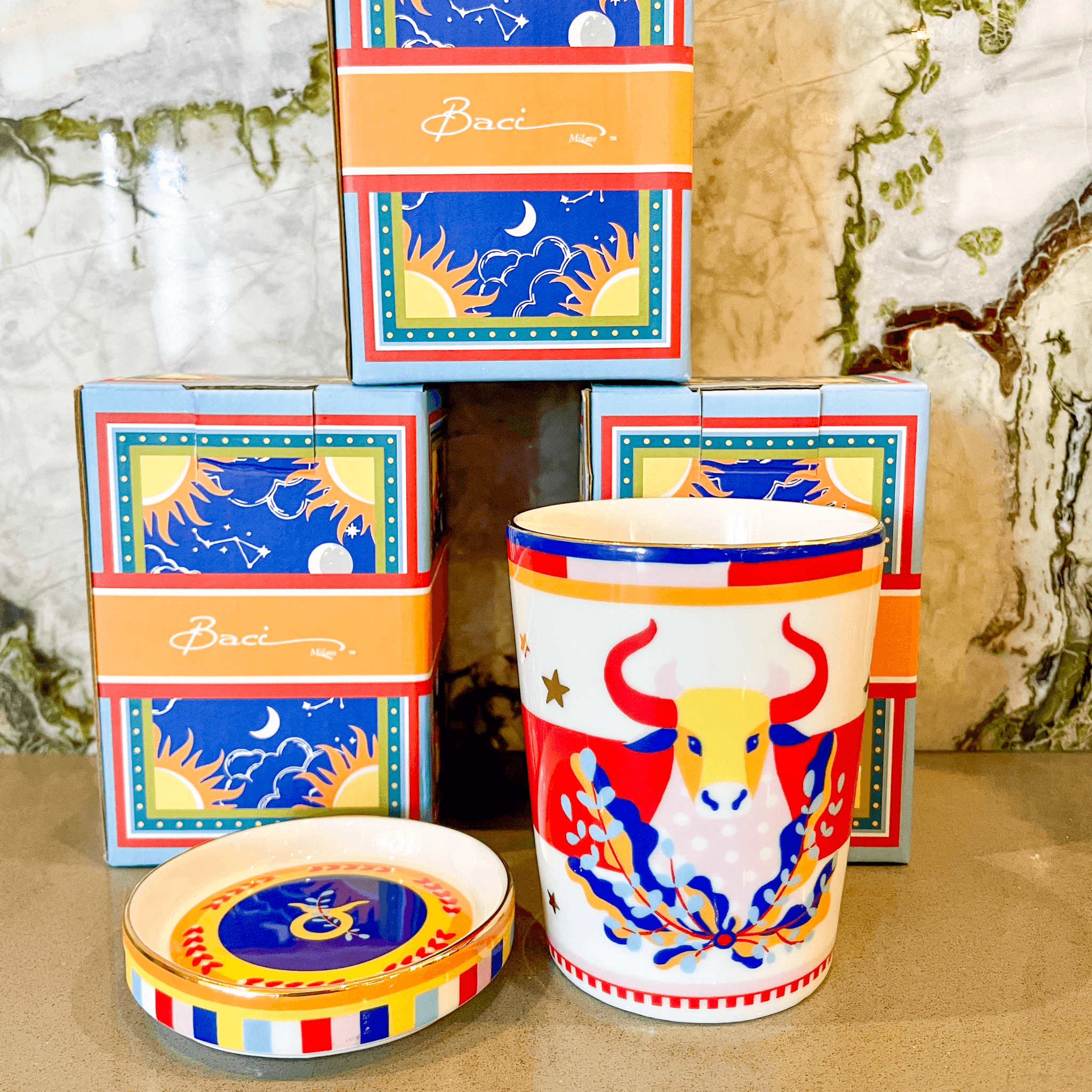 Zodiac Vibe - Baci Milano - Melamine, Acrylic and Porcelain