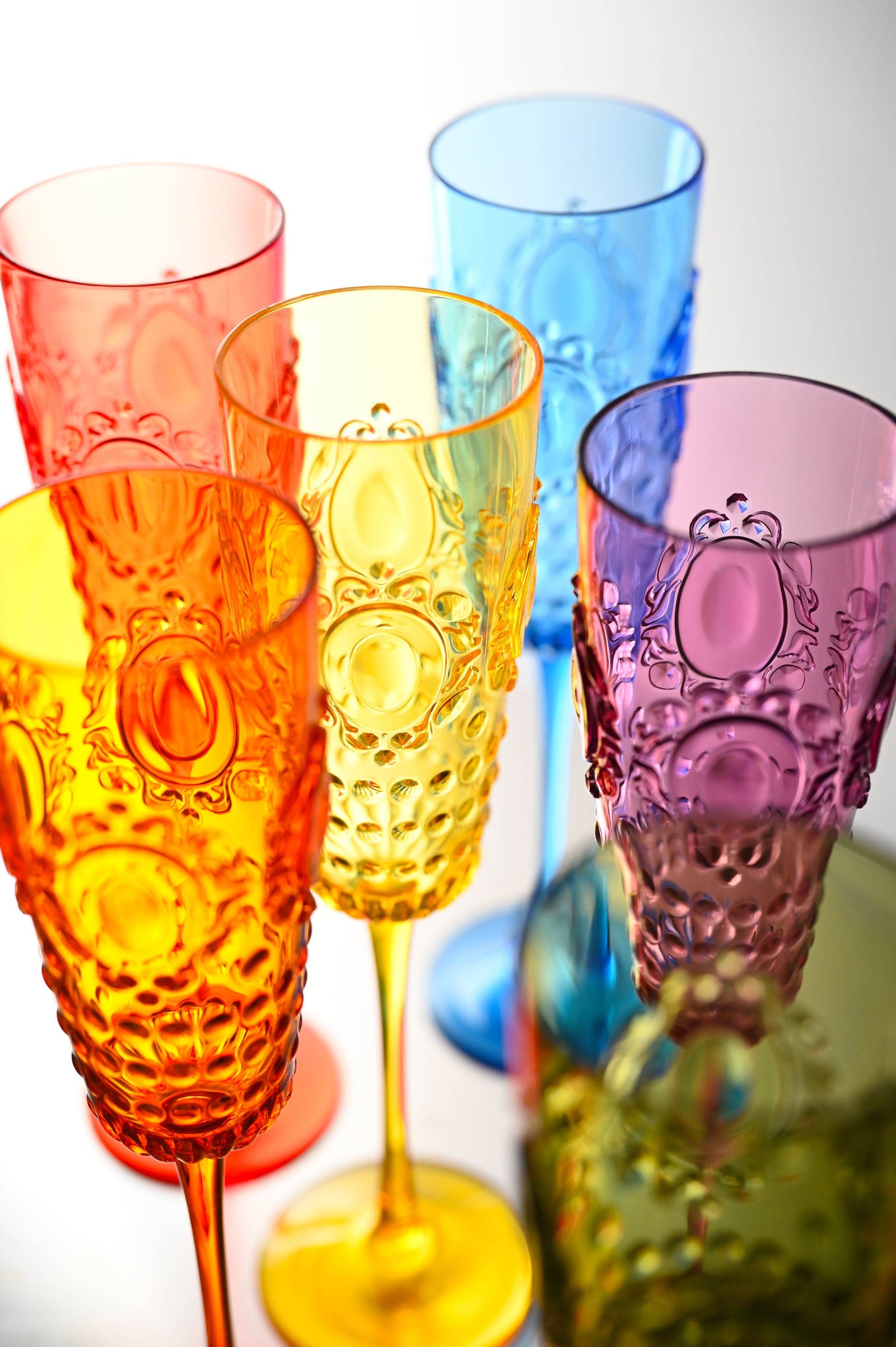 Cups & Stemware - Baci Milano - Melamine, Acrylic and Porcelain