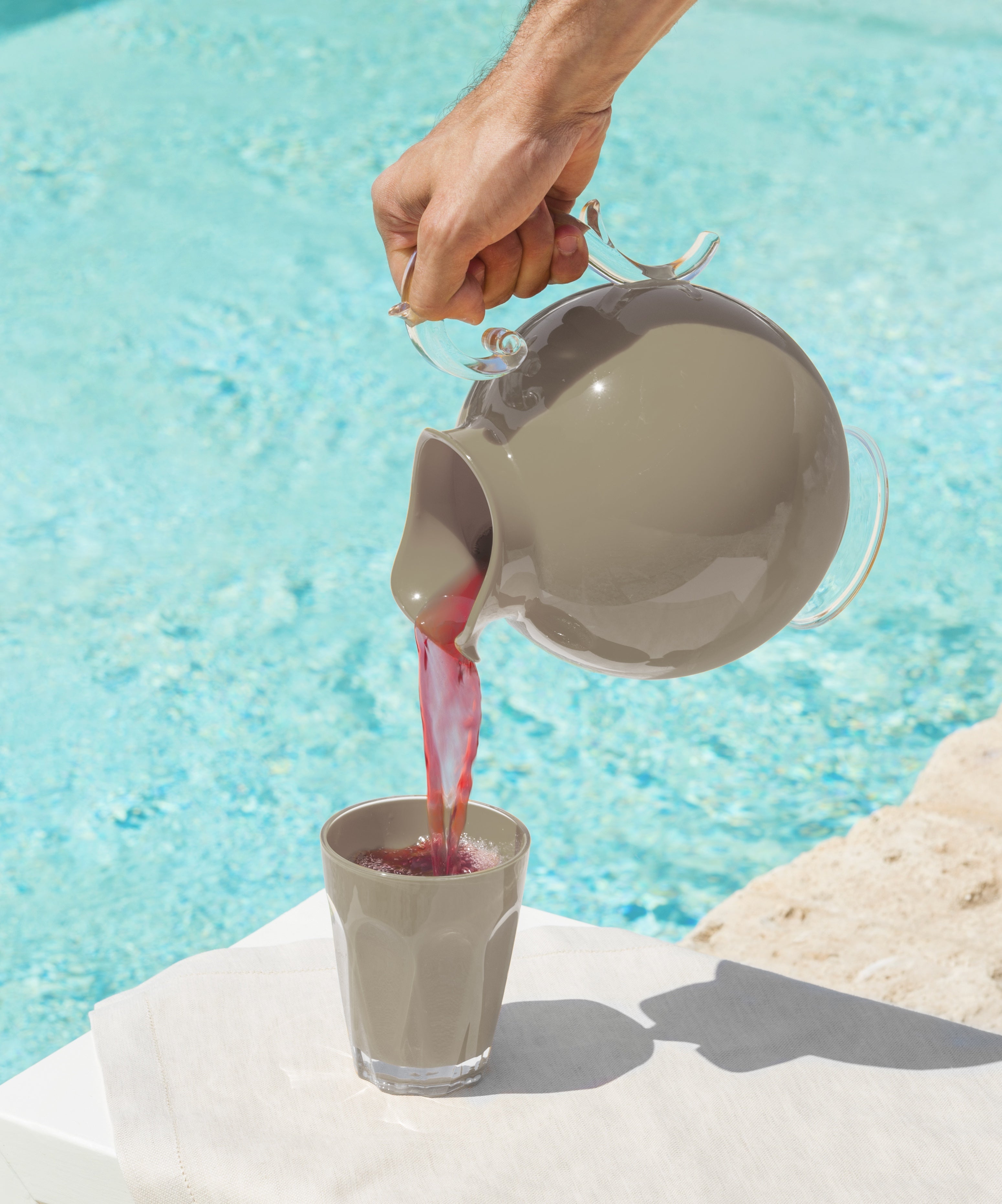 Aqua — Italian Acrylic Pitchers & Carafes | Baci Milano