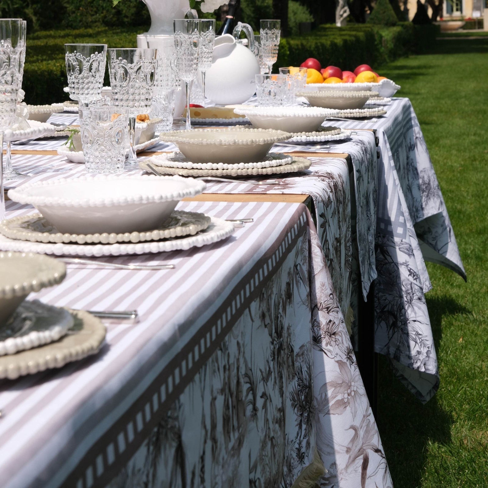 Stain-Resistant Cotton - Baci Milano - Melamine, Acrylic and Porcelain