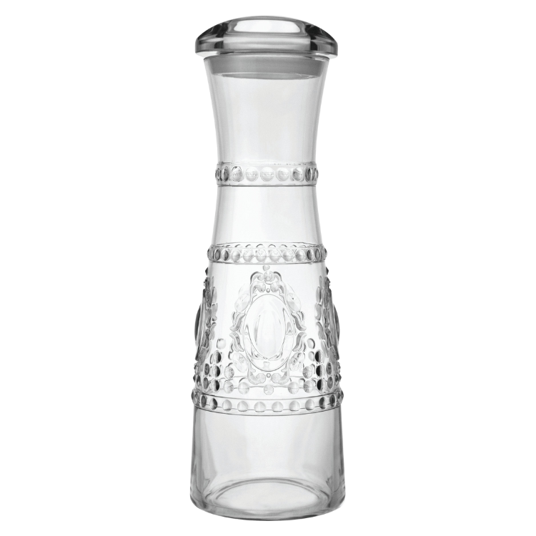 Clear Carafe with Lid - Baroque & Rock